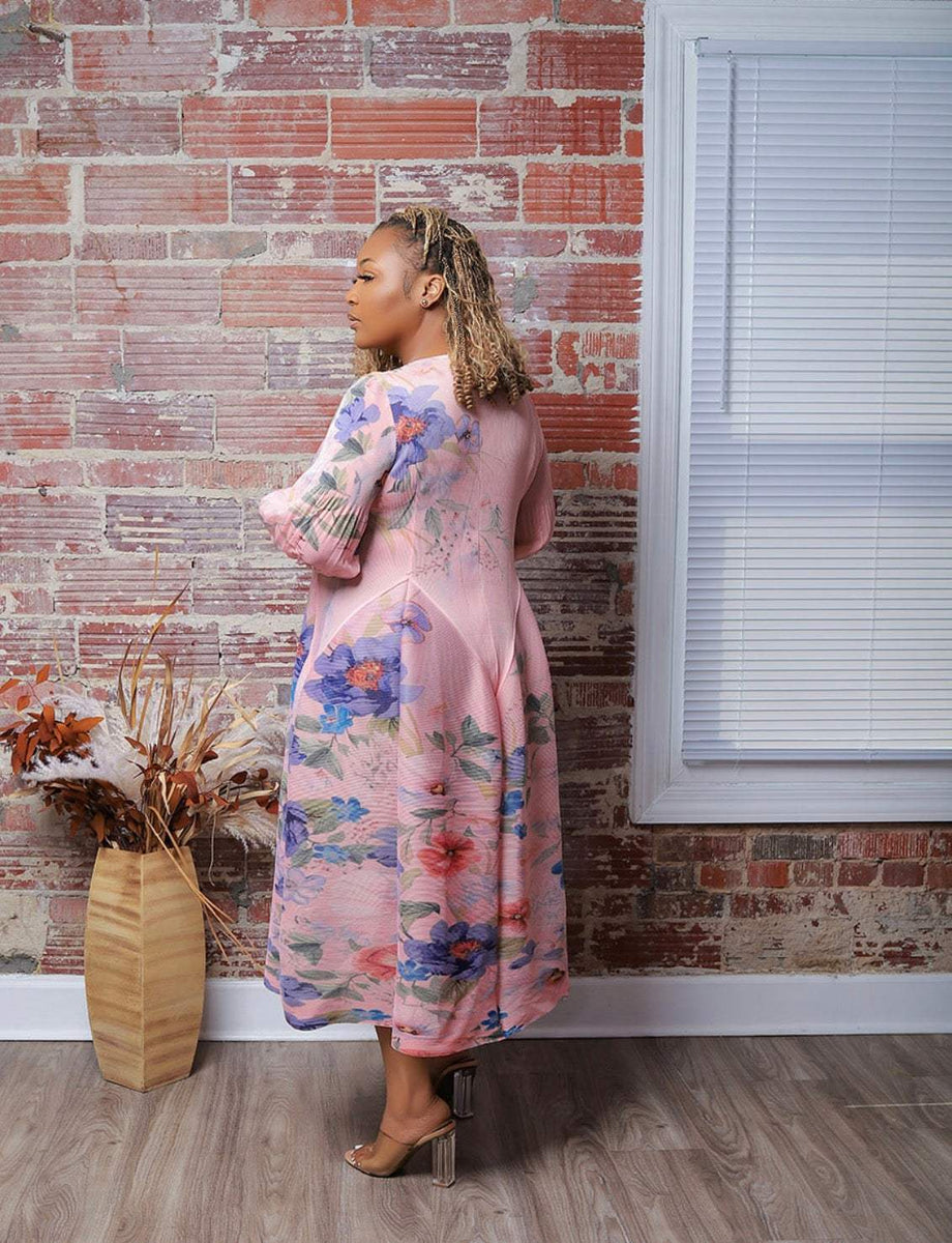 acid bloom midi dress ACID BLOOM MIDI DRESS  Wilson and Hunter