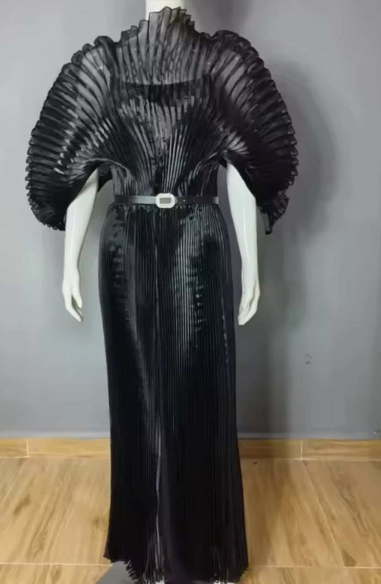 Miyake Pleated Dress – Jazz It Up Boutique