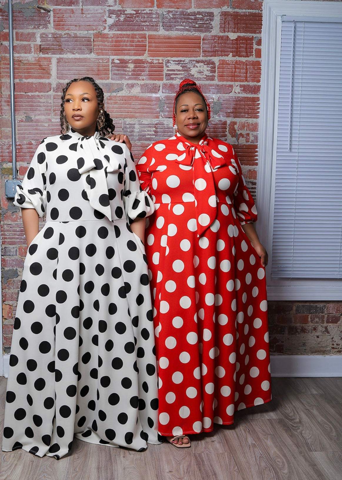 red polka dot dress maxi Polka Dot Grace Maxi Dress – Jazz It Up Boutique