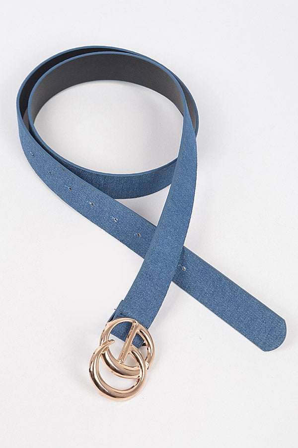 Buckle Plus Size Denim Belt – Jazz It Up Boutique display picture 1