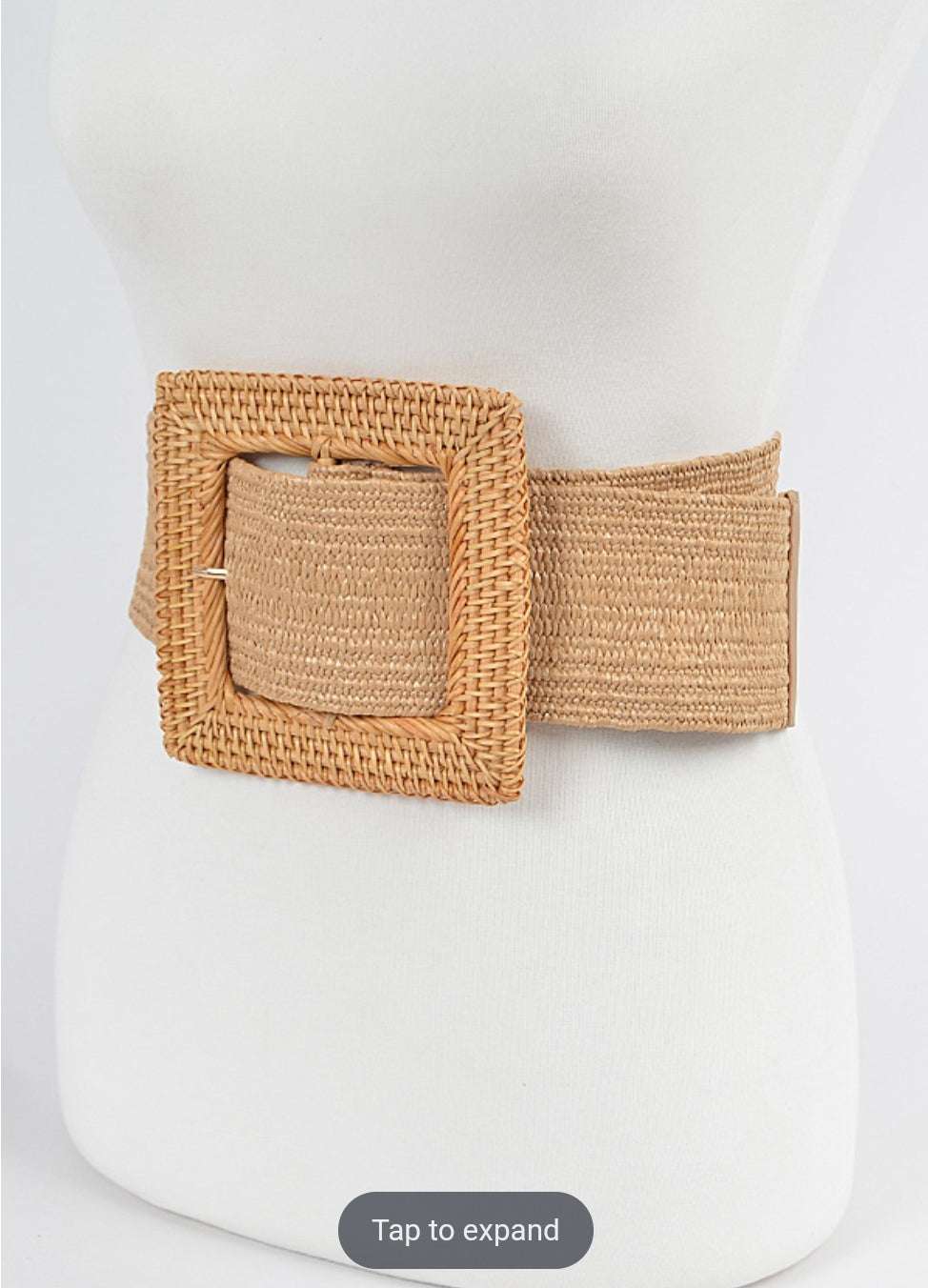 Oversized Bamboo Buckle Waist Elastic Belt – Jazz It Up Boutique